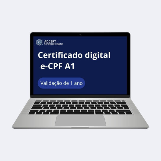 Certificado Digital CPF A1